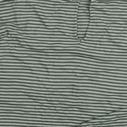 Womens UK Size 8 NEXT Green Basic Blouse