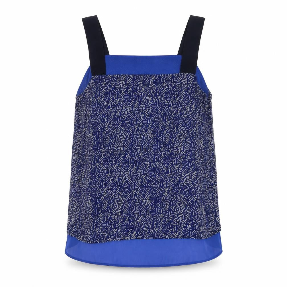 Womens UK Size 12 NEXT Blue Basic Tank