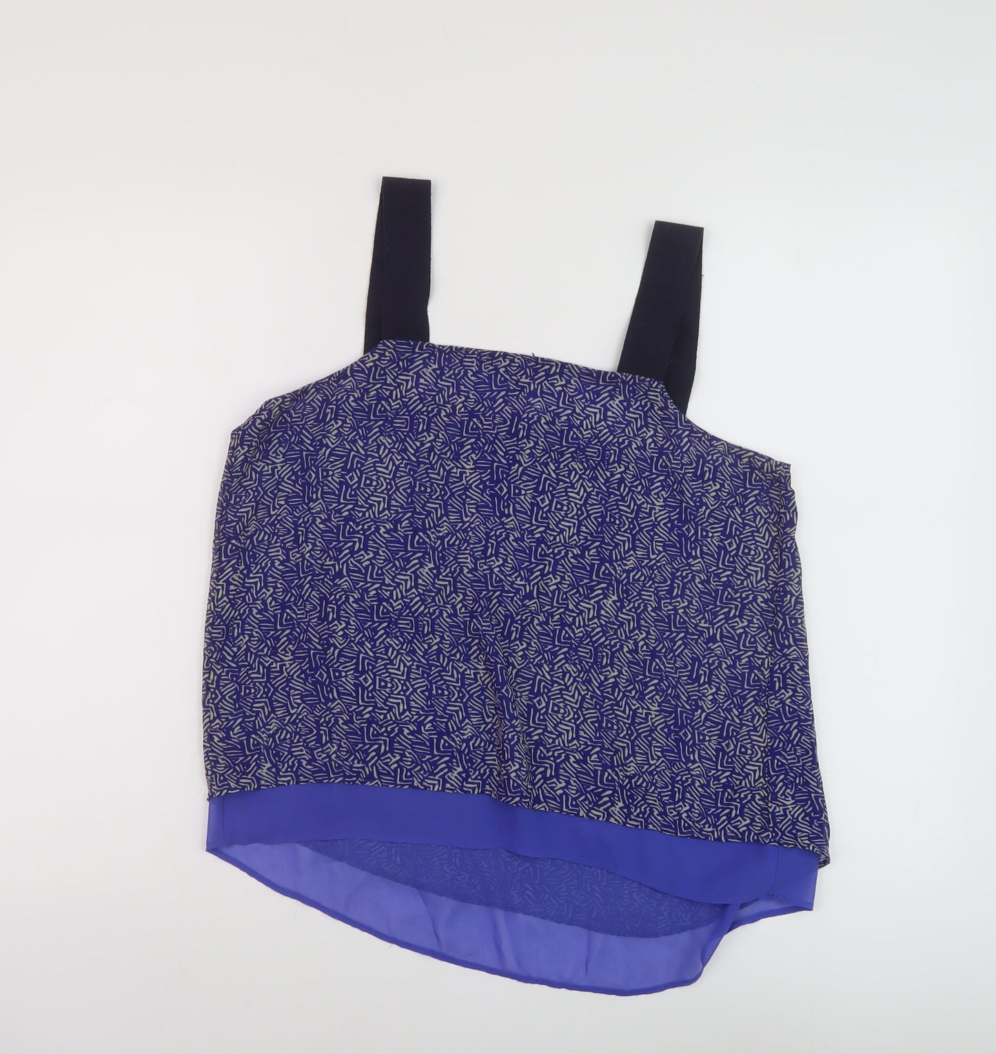 Womens UK Size 12 NEXT Blue Basic Tank