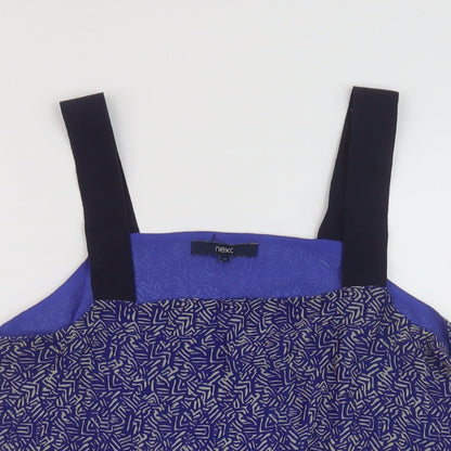Womens UK Size 12 NEXT Blue Basic Tank
