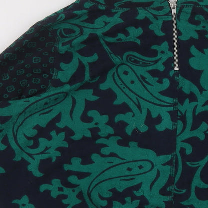 Womens UK Size S H&M Green Basic Blouse