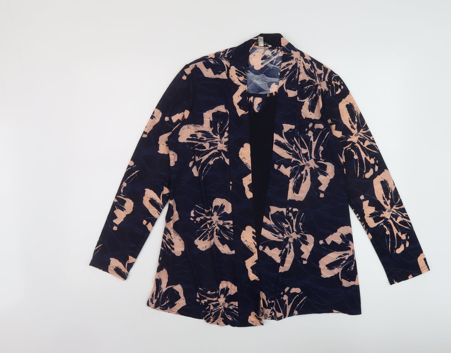 Womens UK Size 10 Annabelle Blue Basic Blouse