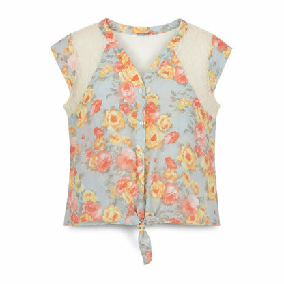 Womens UK Size L Charlotte Russe Multicoloured Basic Blouse