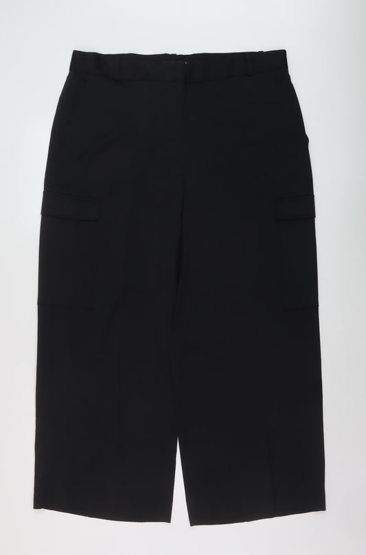 Womens UK Size 18 Marks and Spencer Regular Fit  Beige Trousers
