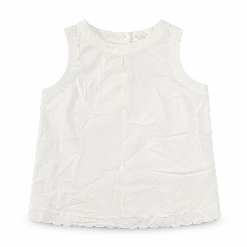 Womens UK Size 14 Marks and Spencer White Basic Tank