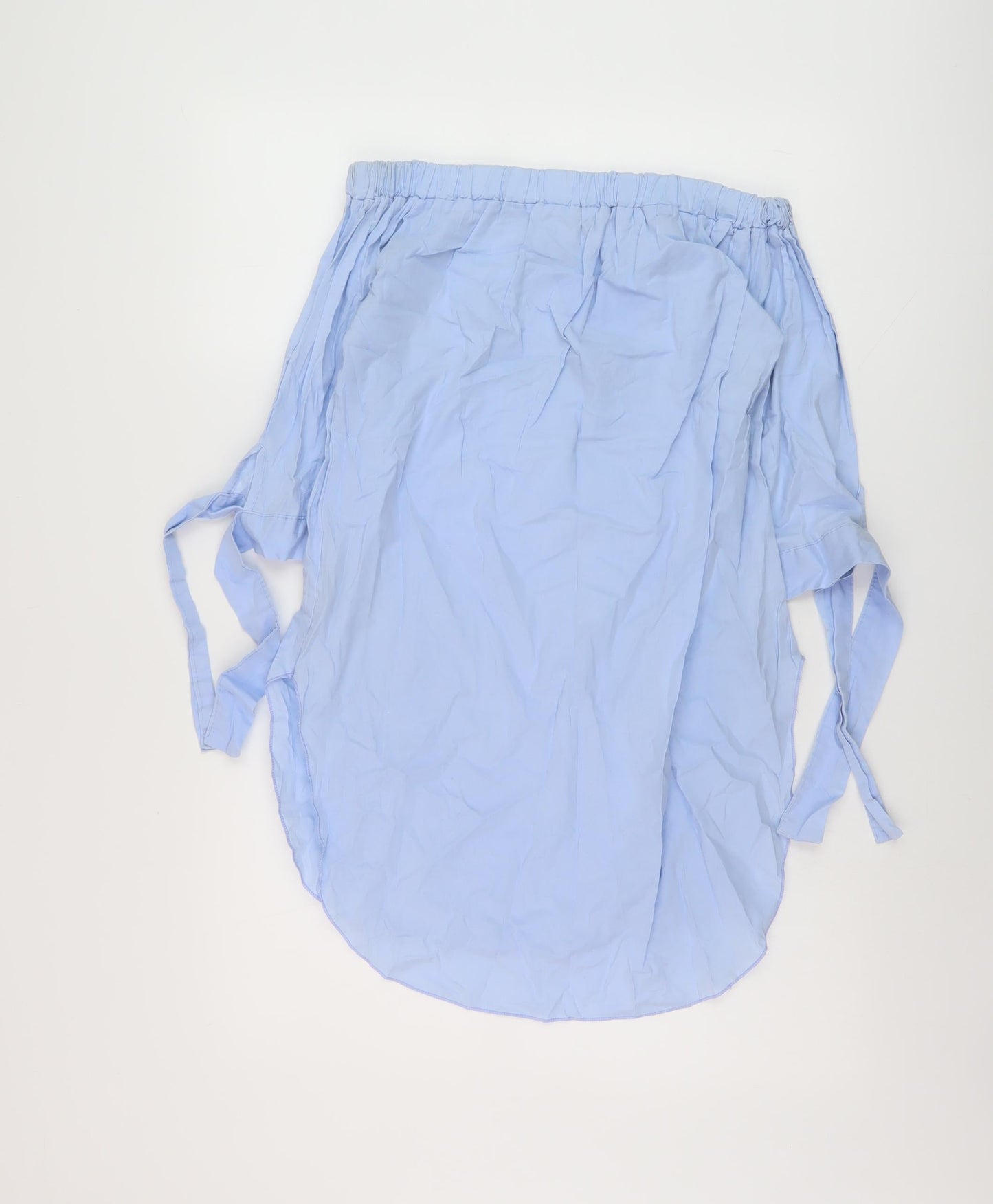 Womens UK Size S New Look Blue Basic Blouse