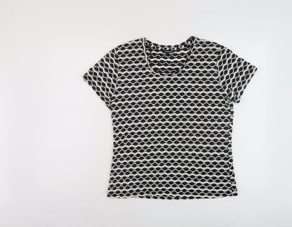 Womens UK Size 16 aLEXARA Beige Basic T-Shirt