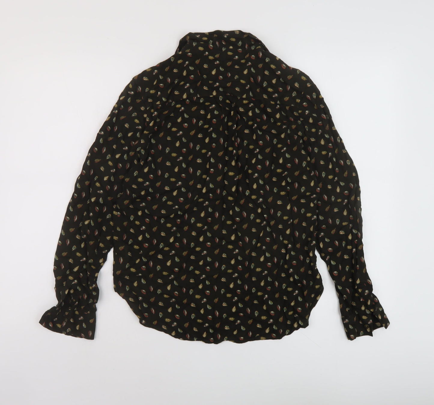 Womens UK Size 8 NEXT Green Basic Blouse