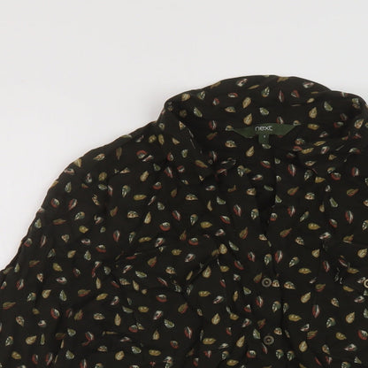 Womens UK Size 8 NEXT Green Basic Blouse
