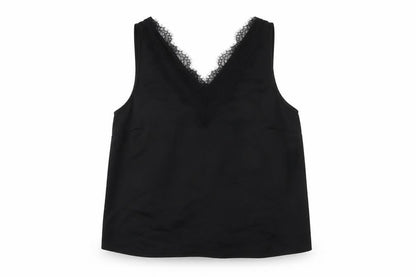 Womens UK Size 14 Marks and Spencer Black Basic Tank