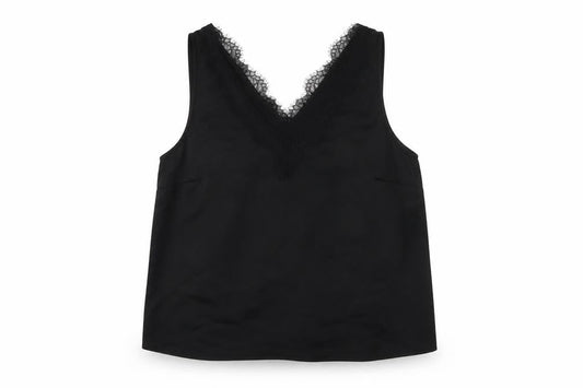 Womens UK Size 14 Marks and Spencer Black Basic Tank