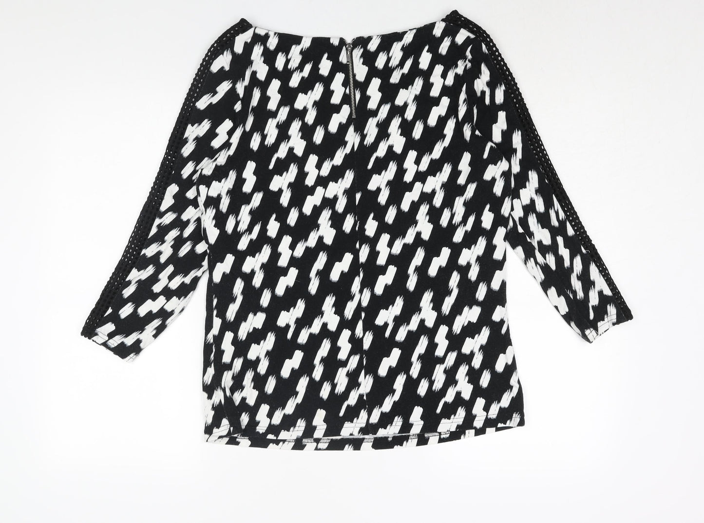 Womens UK Size 14 Marks and Spencer Black Basic Blouse
