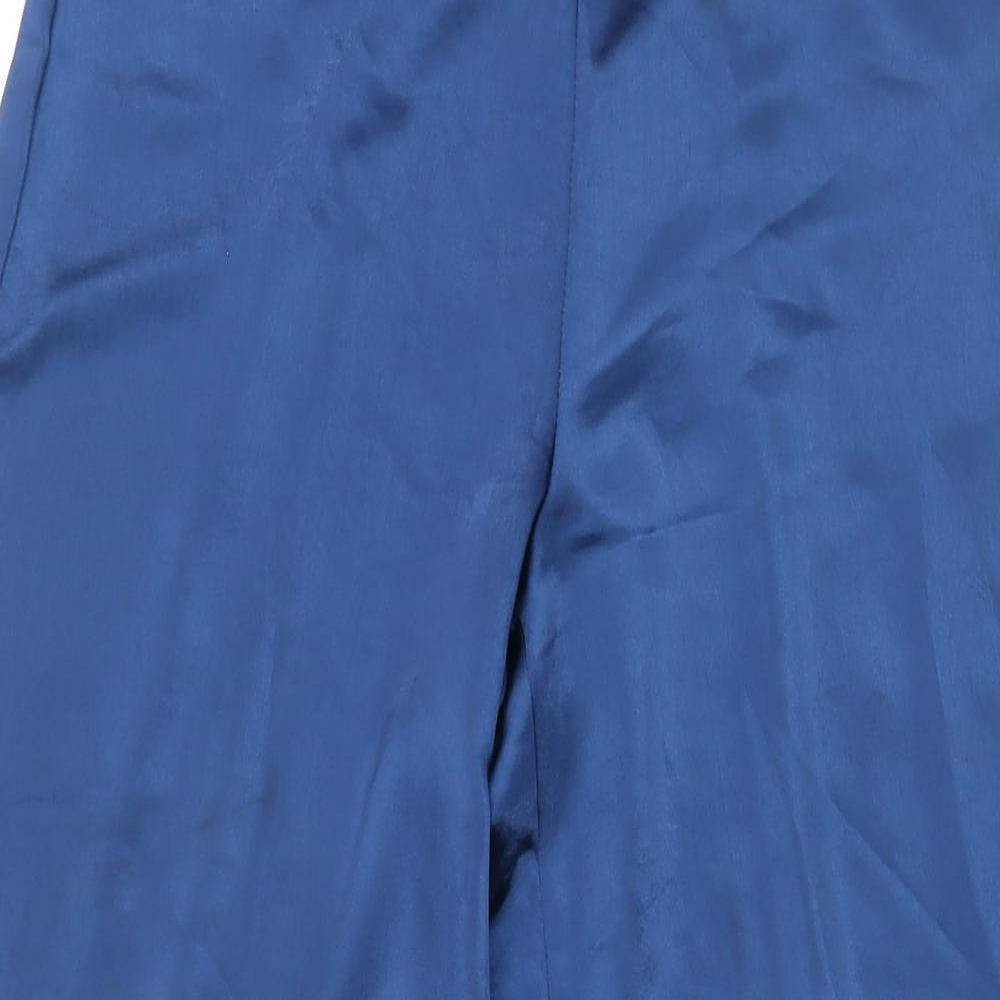 Womens UK Size 10 Nasty Gal Regular Fit  Blue Trousers