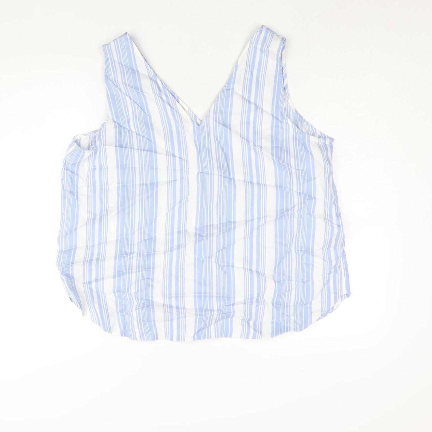 Womens UK Size 18 Marks and Spencer Blue Camisole Blouse