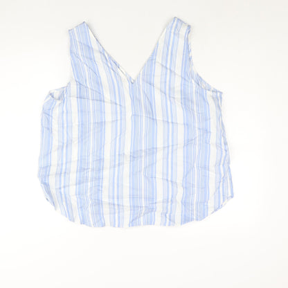 Womens UK Size 18 Marks and Spencer Blue Camisole Blouse