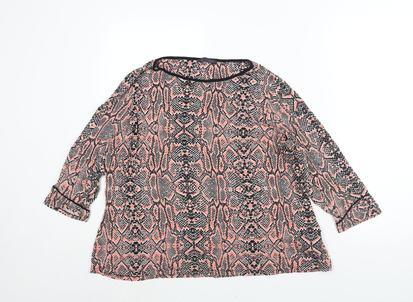 Womens UK Size 20 Marks and Spencer Pink Basic Blouse