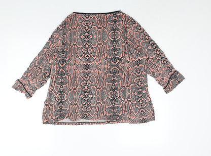 Womens UK Size 20 Marks and Spencer Pink Basic Blouse