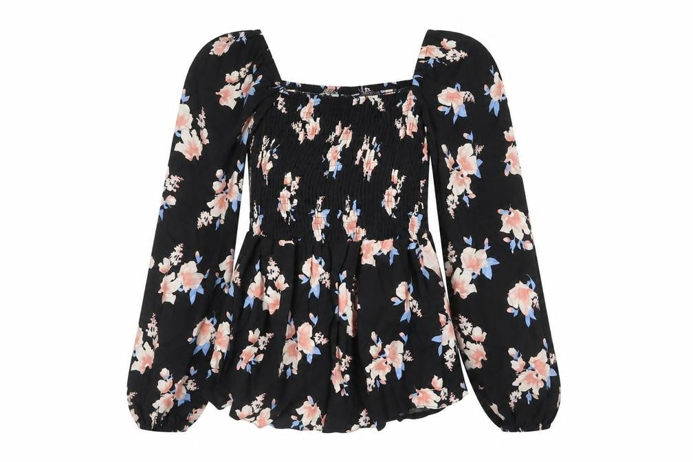 Womens UK Size 12 Select Black Basic Blouse