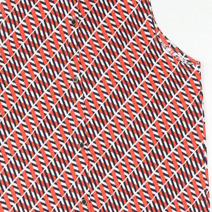 Womens UK Size 8 NEXT Red Camisole Blouse