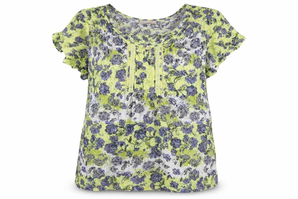 Womens UK Size 18 Marks and Spencer Multicoloured Basic Blouse