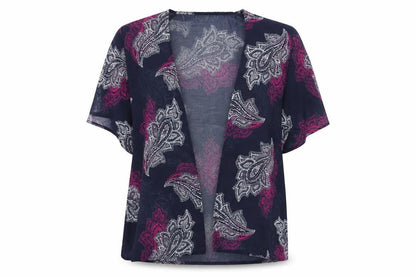Womens UK Size L Originals Blue Kimono Blouse