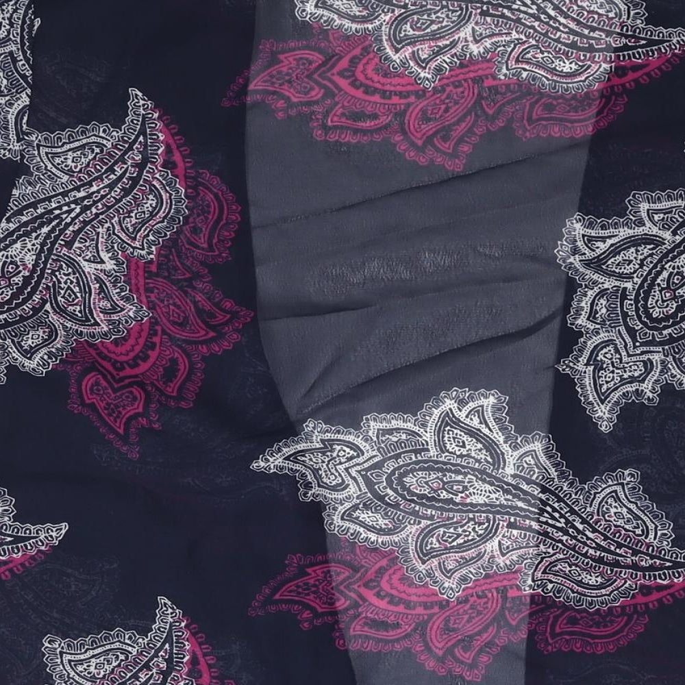 Womens UK Size L Originals Blue Kimono Blouse