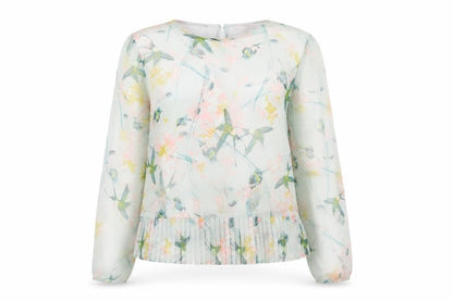 Womens UK Size 8 Marks and Spencer Green Basic Blouse