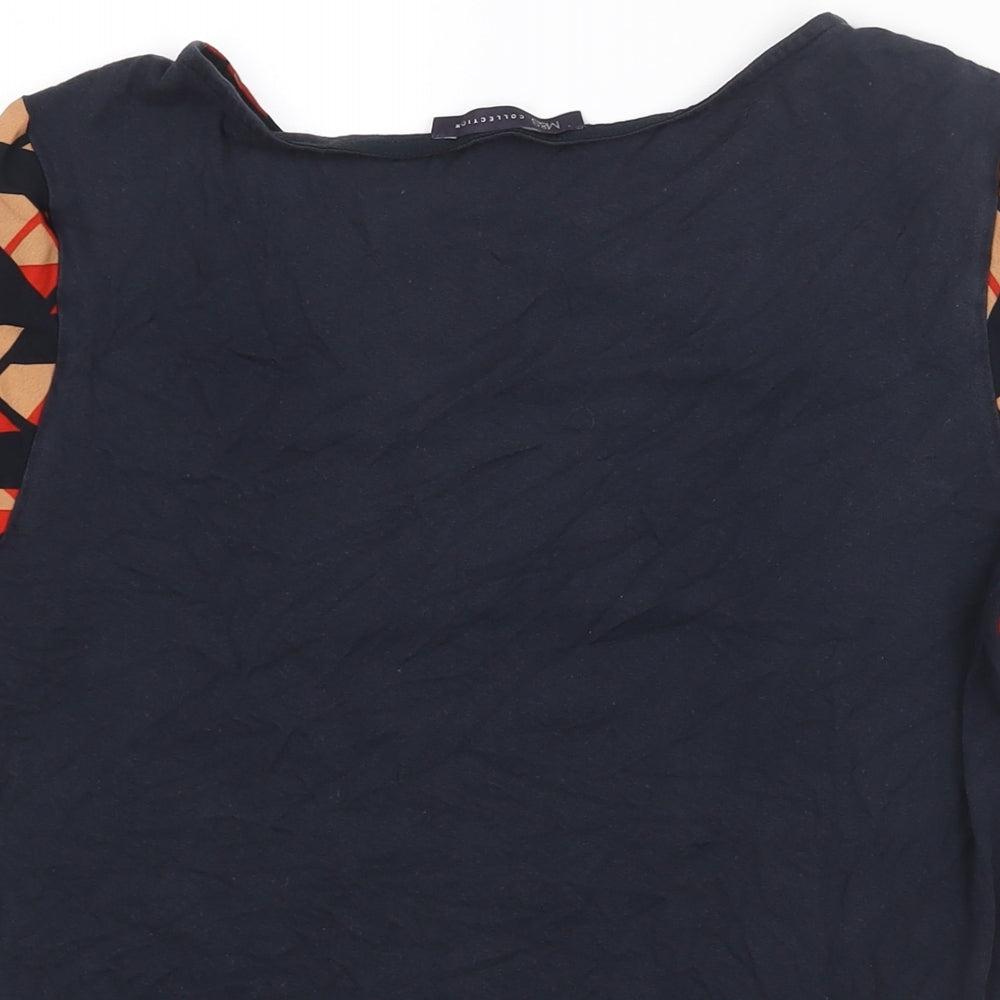 Womens UK Size 8 Marks and Spencer Multicoloured Basic Blouse