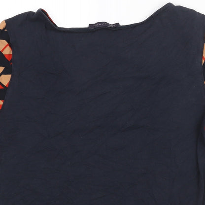Womens UK Size 8 Marks and Spencer Multicoloured Basic Blouse