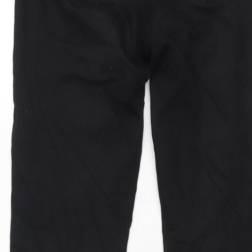 Womens UK Size 28 in Max Jeans Regular Fit Skinny Black Jeans