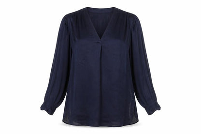 Womens UK Size S Zara Blue Tunic Blouse