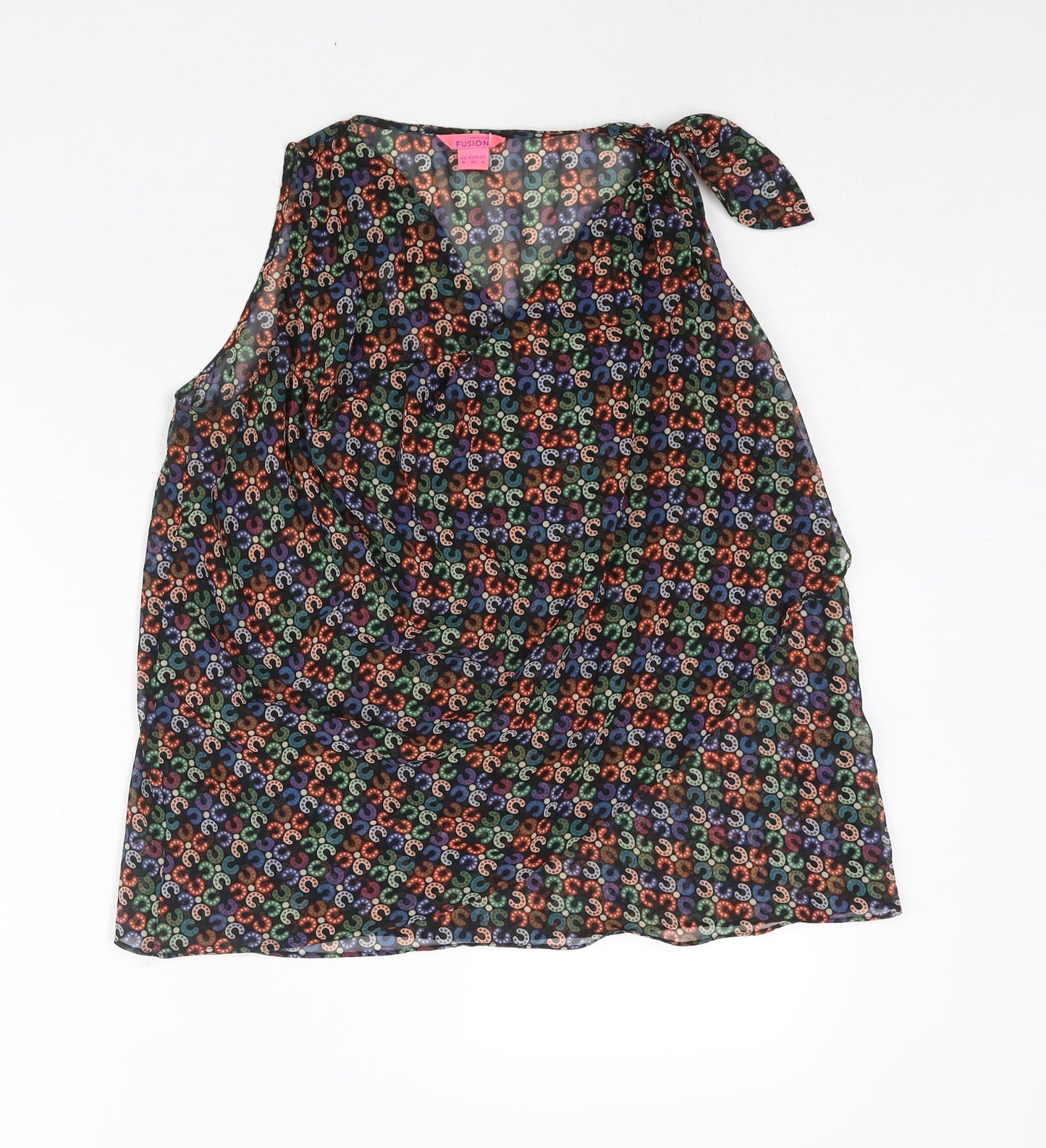 Womens UK Size 8 Monsoon Multicoloured Camisole Blouse