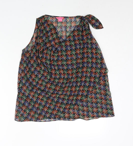 Womens UK Size 8 Monsoon Multicoloured Camisole Blouse