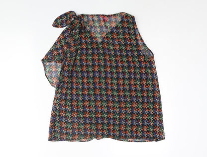 Womens UK Size 8 Monsoon Multicoloured Camisole Blouse