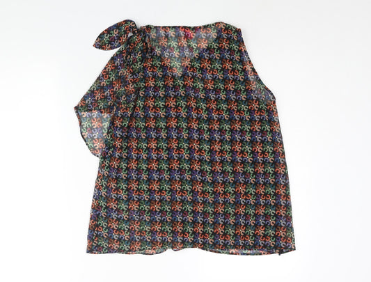 Womens UK Size 8 Monsoon Multicoloured Camisole Blouse