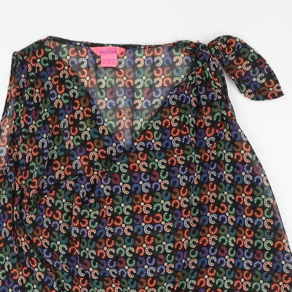 Womens UK Size 8 Monsoon Multicoloured Camisole Blouse