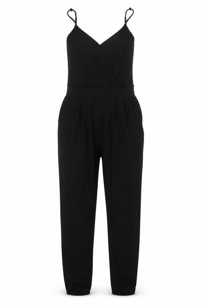 Womens UK Size 12 ASOS One-Piece Black Jumpsuit