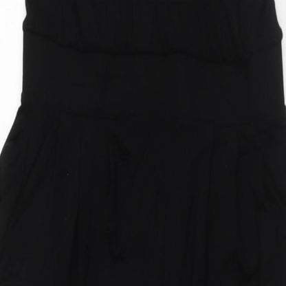 Womens UK Size 12 ASOS One-Piece Black Jumpsuit