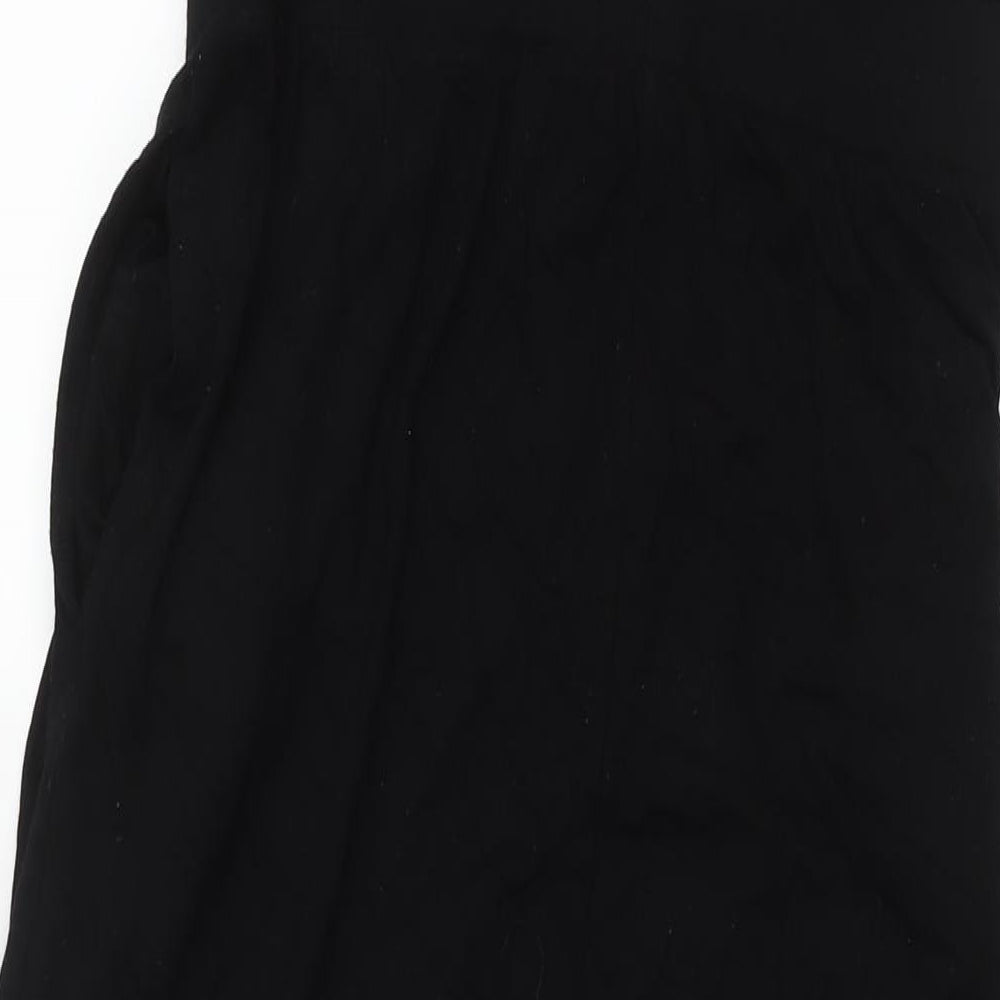 Womens UK Size 12 ASOS One-Piece Black Jumpsuit