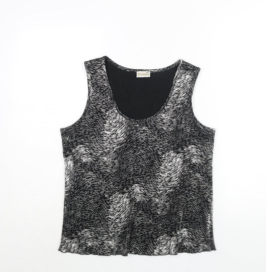 Womens UK Size M Roman Silver Basic Blouse