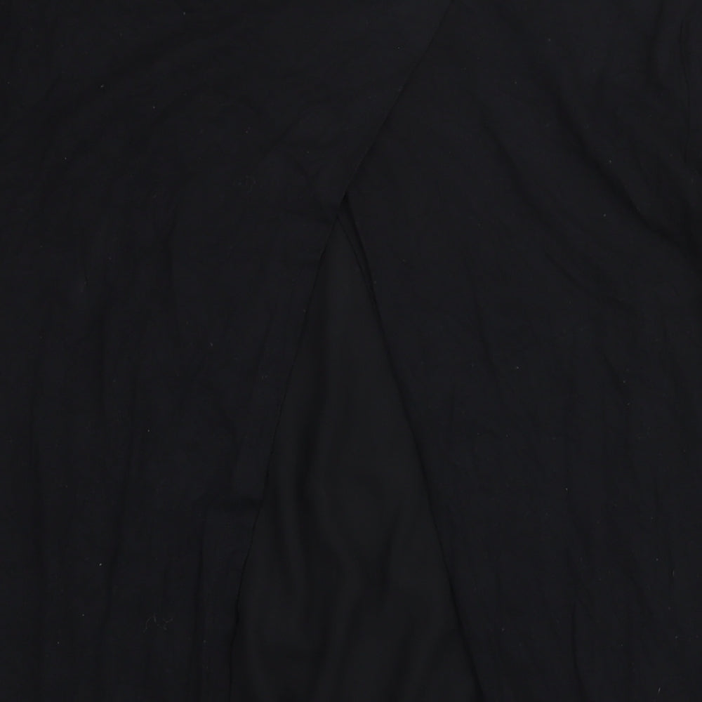 Womens UK Size 16 Marks and Black Tunic Blouse