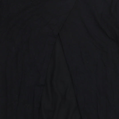 Womens UK Size 16 Marks and Black Tunic Blouse