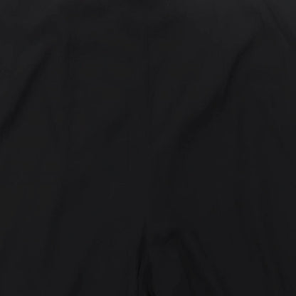 R&M Richards Womens Black Polyester Trousers Size 38 in L28 in Regular Zip