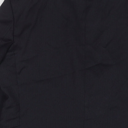 Mens UK Size 40 Karl Jackson Regular Blue Suit Jacket