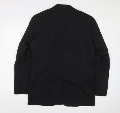 Mens UK Size 40 NEXT Regular Black Suit Jacket