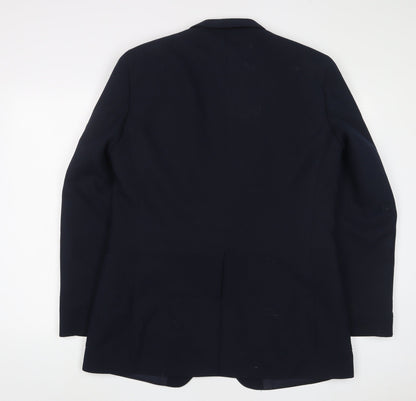 Mens UK Size 44 St Michael Regular Blue Suit Jacket