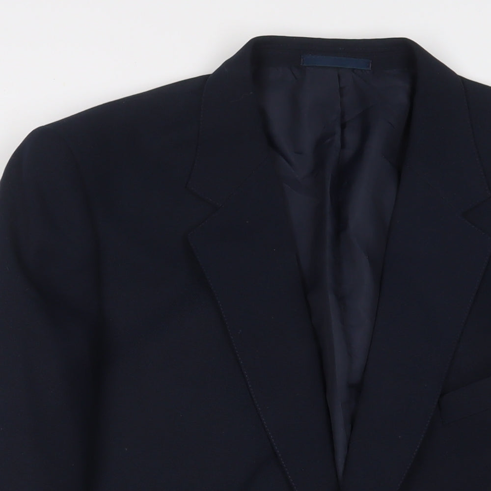 Mens UK Size 44 St Michael Regular Blue Suit Jacket