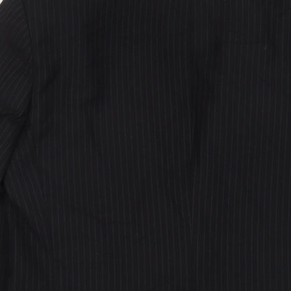 Mens UK Size 40 Karl Jackson Regular Black Suit Jacket