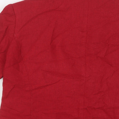 Womens UK Size 12 BHS Red Jacket