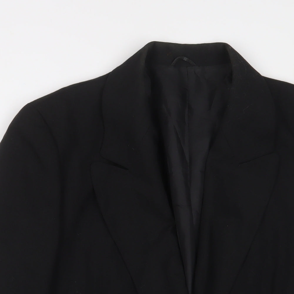 Womens UK Size 12 St Michael Black Jacket